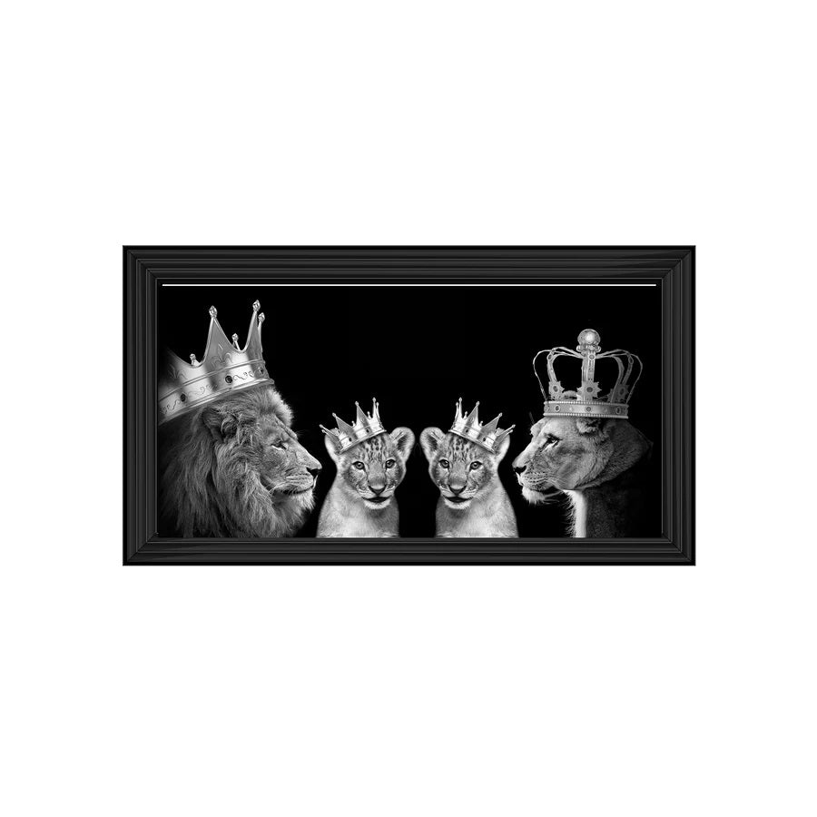Family Of Lions S4 - Liquid art