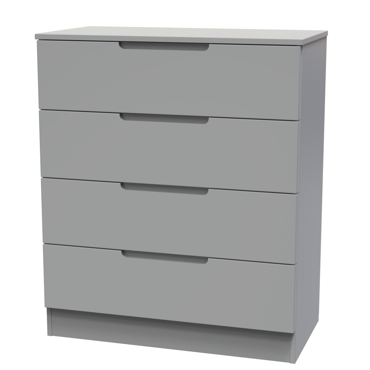 Milan 4 drawer chest of drawers