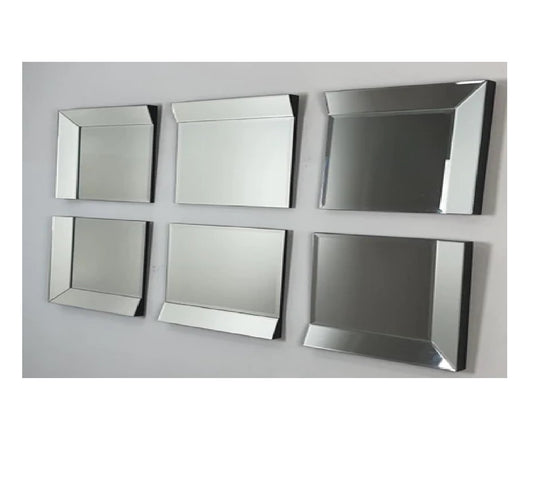 6 piece floating  Mirror
