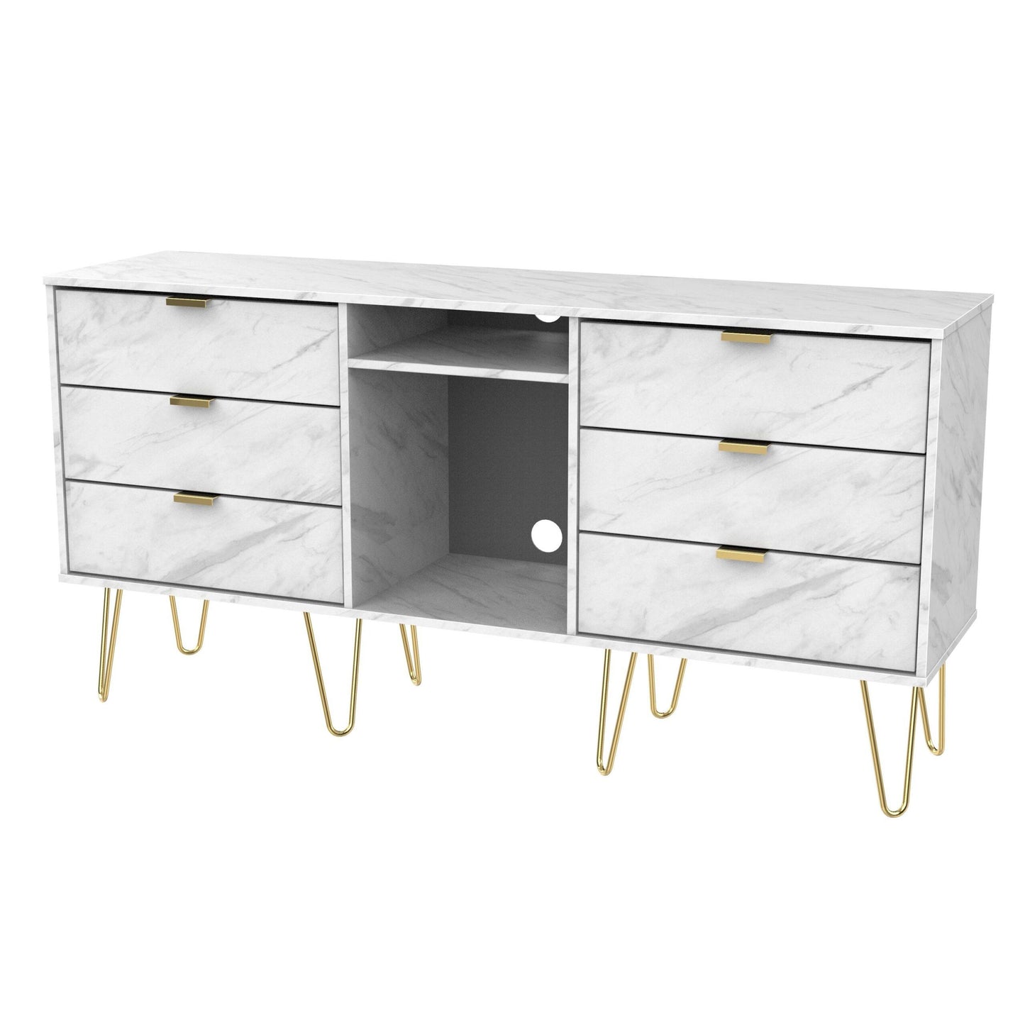 Tokyo 6 drawer Tv unit