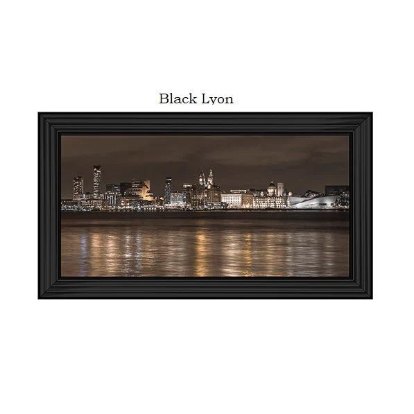 Liverpool Skyline 1- Liquid art
