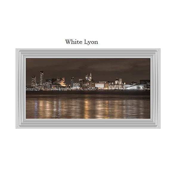 Liverpool Skyline 1- Liquid art