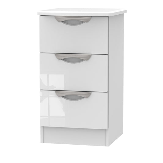 Cologne Range - 3 drawer bedside