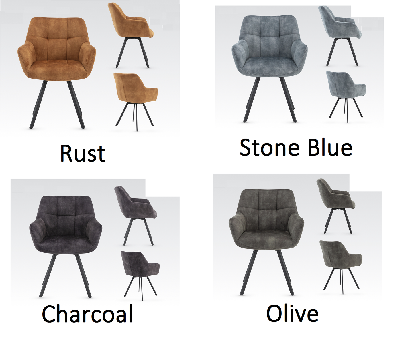 Penny Rustic 1.5 Table, bench & Chairs