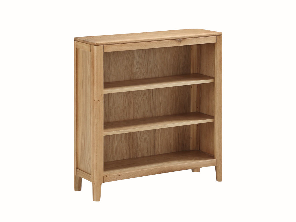 Dallas Oak low bookcase