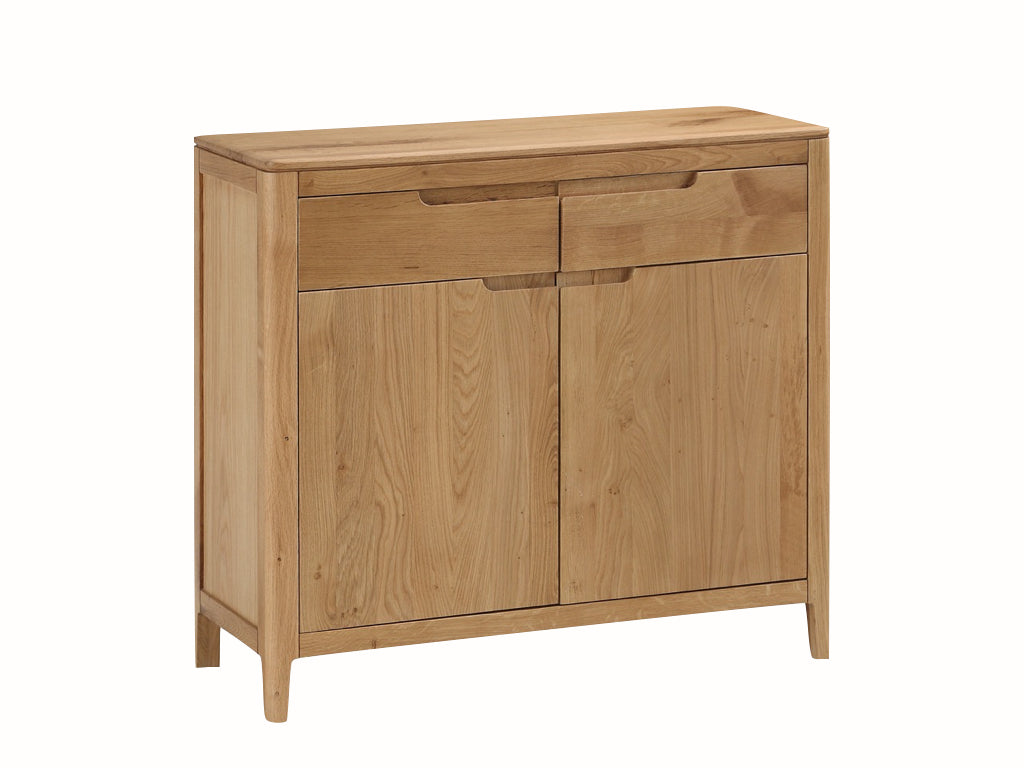 Dallas Oak 2 door 2 Drawer Sideboard