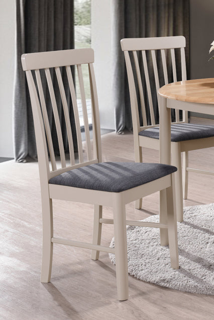 Anna painted Square DropLeaf table & 4 chairs