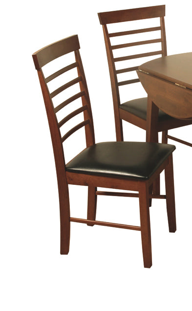 Holland Dark round DropLeaf table & 4 chairs