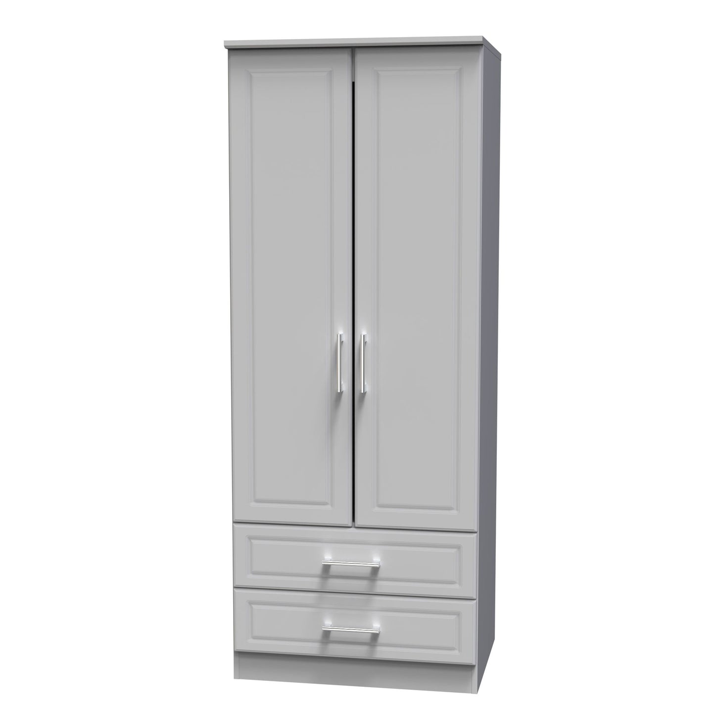Georgia 2 Door 2 Drawer Wardrobe