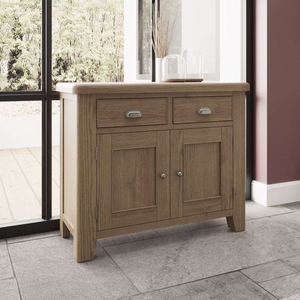 HO-Smoked Oak Sideboard