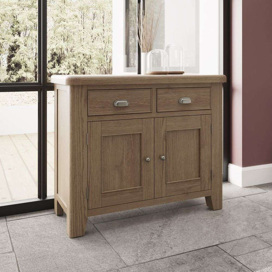 HO-Smoked Oak Sideboard