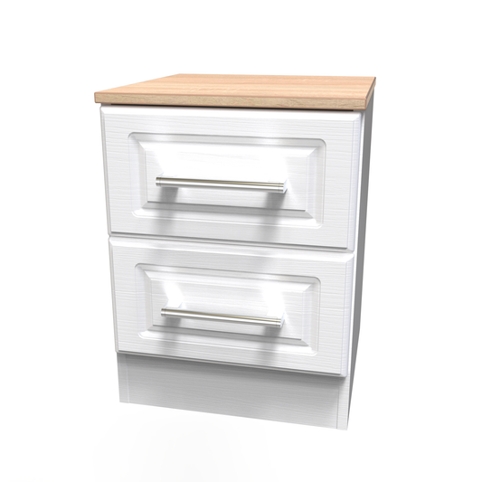 Kendal 2 drawer bedside