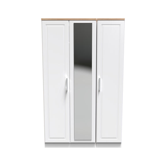 Kendal 3 Door Mirrored Wardrobe