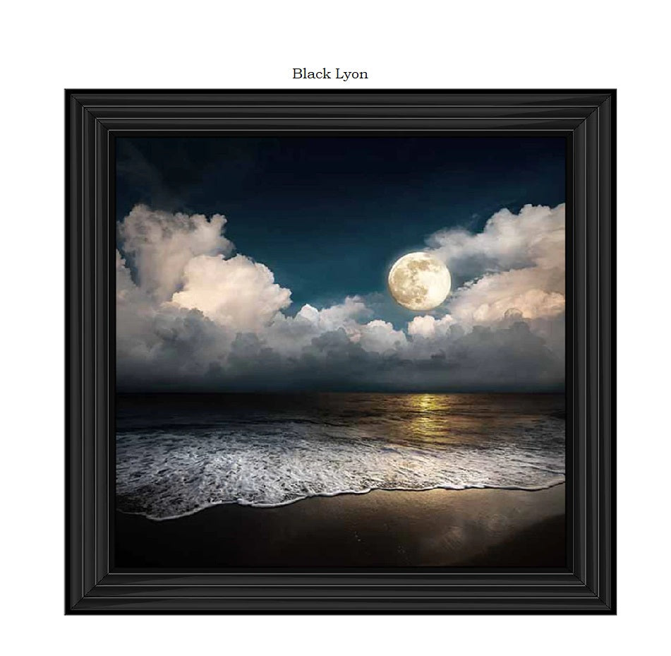 Full Moon at Twilight- Liquid art
