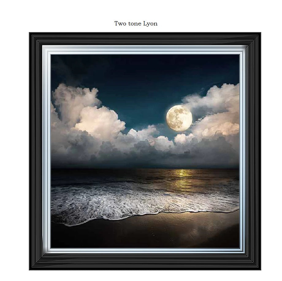 Full Moon at Twilight- Liquid art
