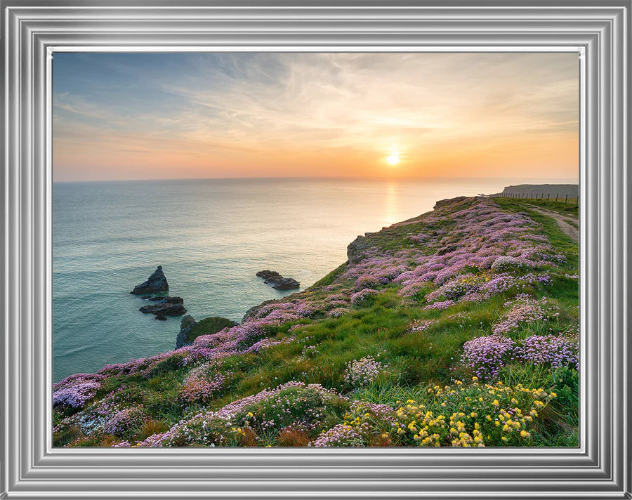 Coast Of Cornwall- Liquid art