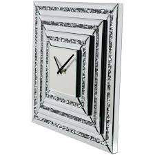 Crushed Glass Wall Clock
