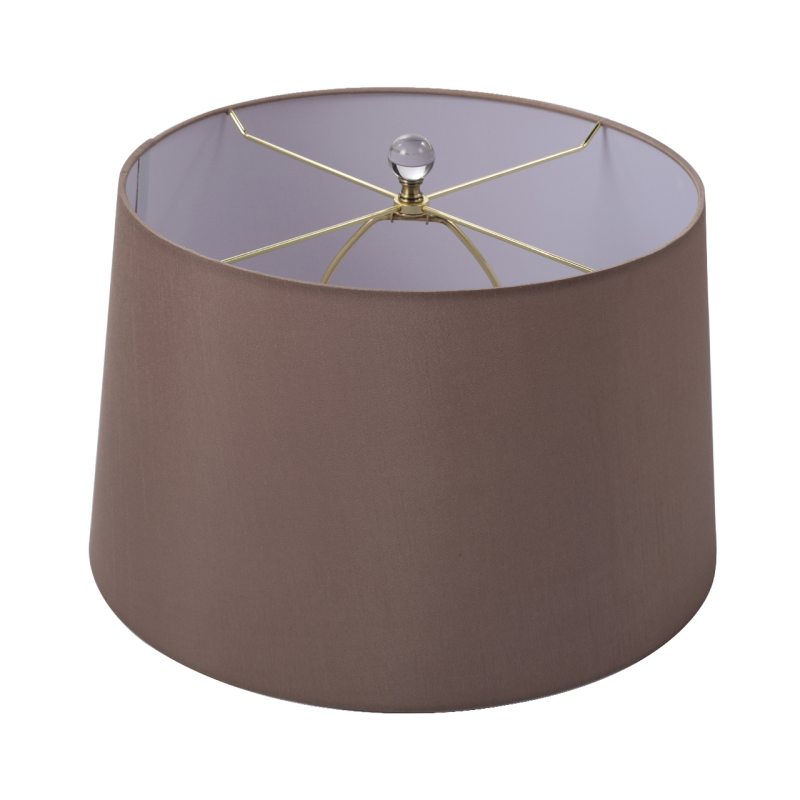 Pineapple Floor lamp with faux Silk shade