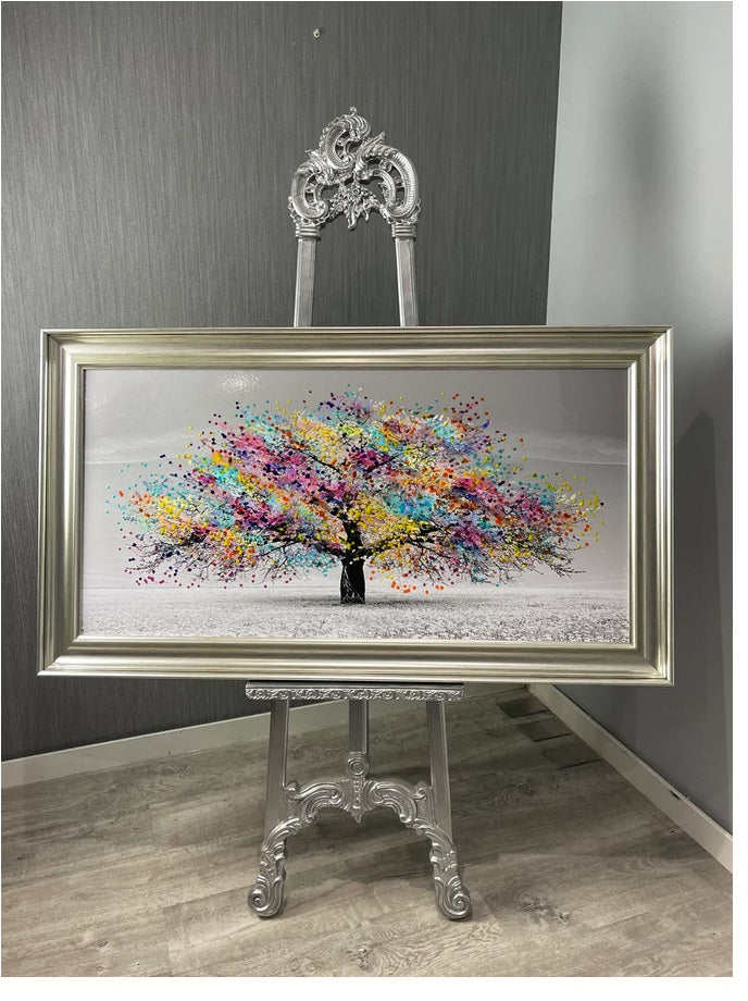 Extra Large Rainbow Tree- Over-varnish
