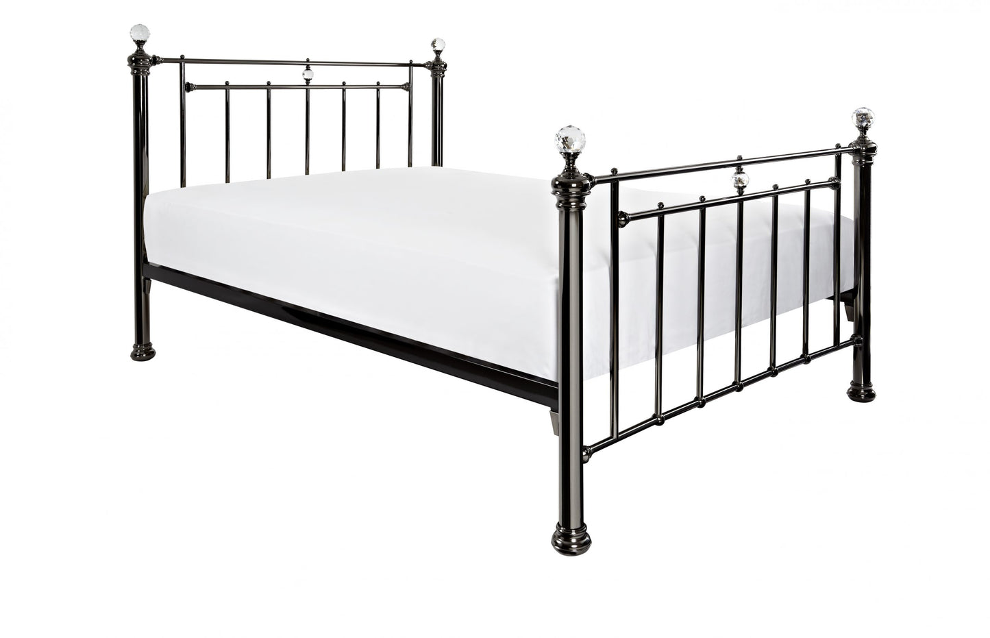 Silo Premier Bed frame -Black Nickel