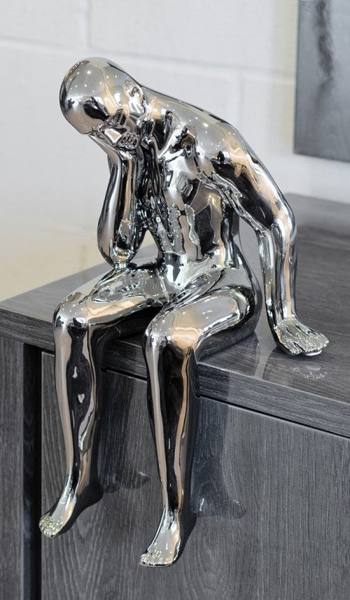Ceramic Thinking Man