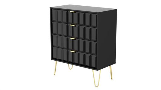 Cuba 4 Drawer chest of drawers