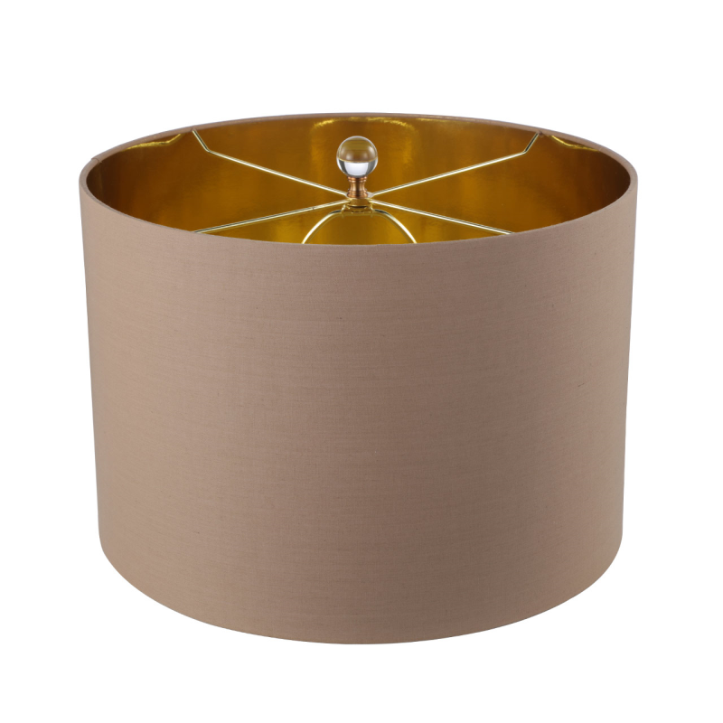 Brown patterned Ceramic table lamp 76.2cm