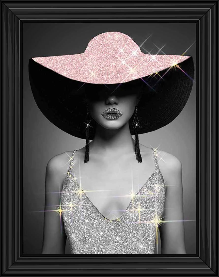 Glamour lady - Liquid art