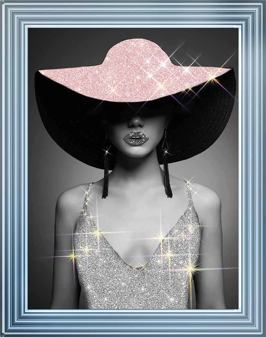 Glamour lady - Liquid art