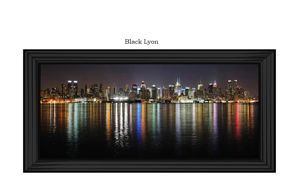 New York skyline- Liquid art
