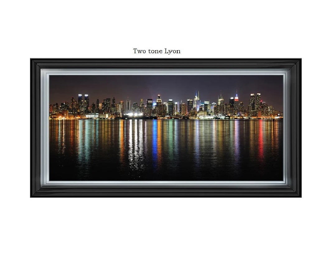 New York skyline- Liquid art