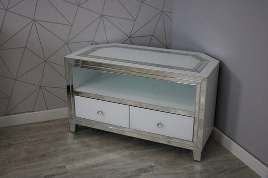 Bianco corner Tv unit