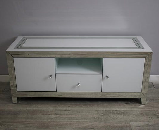 Bianco Large straight tv unit