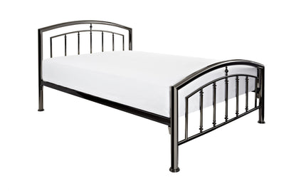 Carter Premier Bed frame -Black Nickel