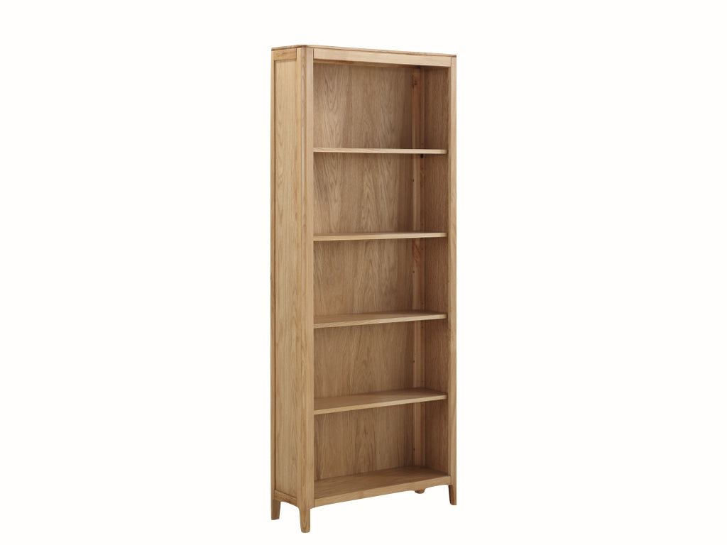 Dallas oak Large Bookcase