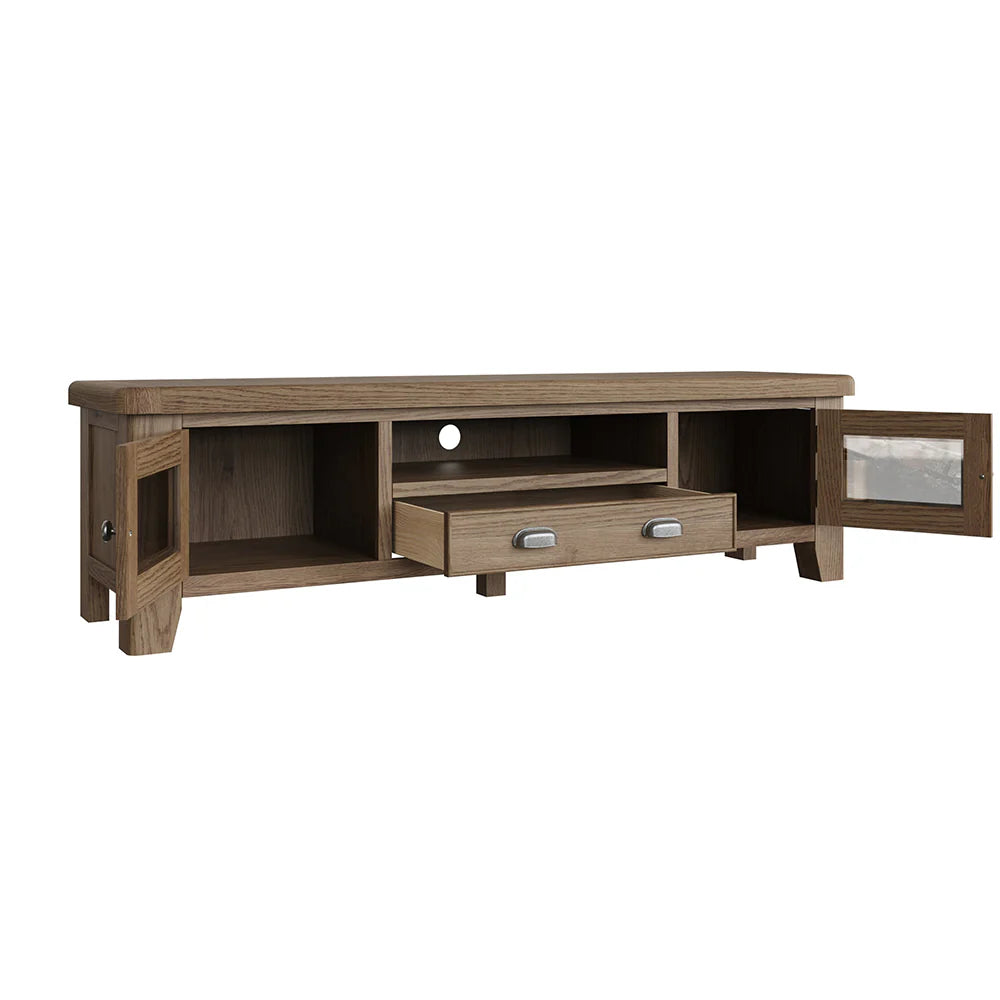 HO-Smoked Oak X-Large Tv unit