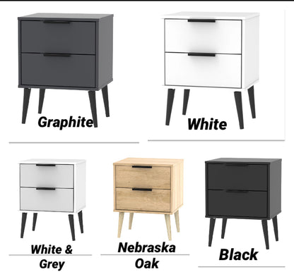 Tokyo Range - 2 drawer bedside