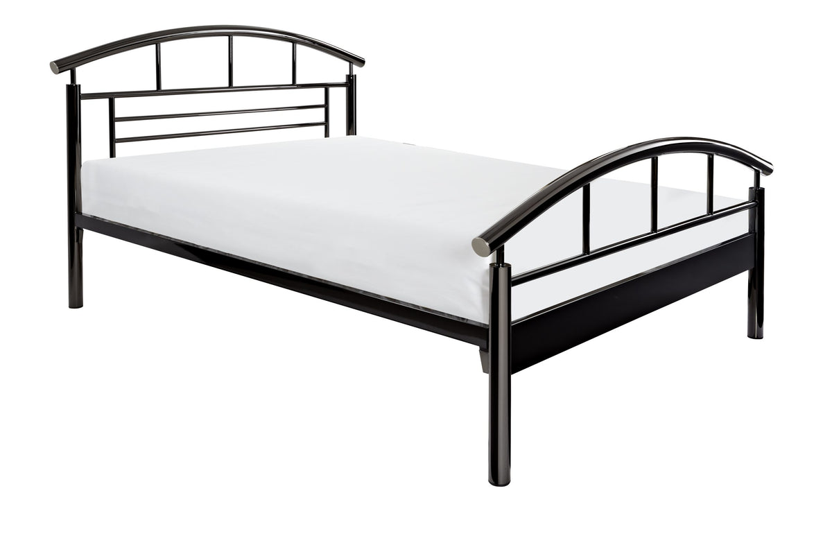 Jewell Premier Bed frame -Black Nickel