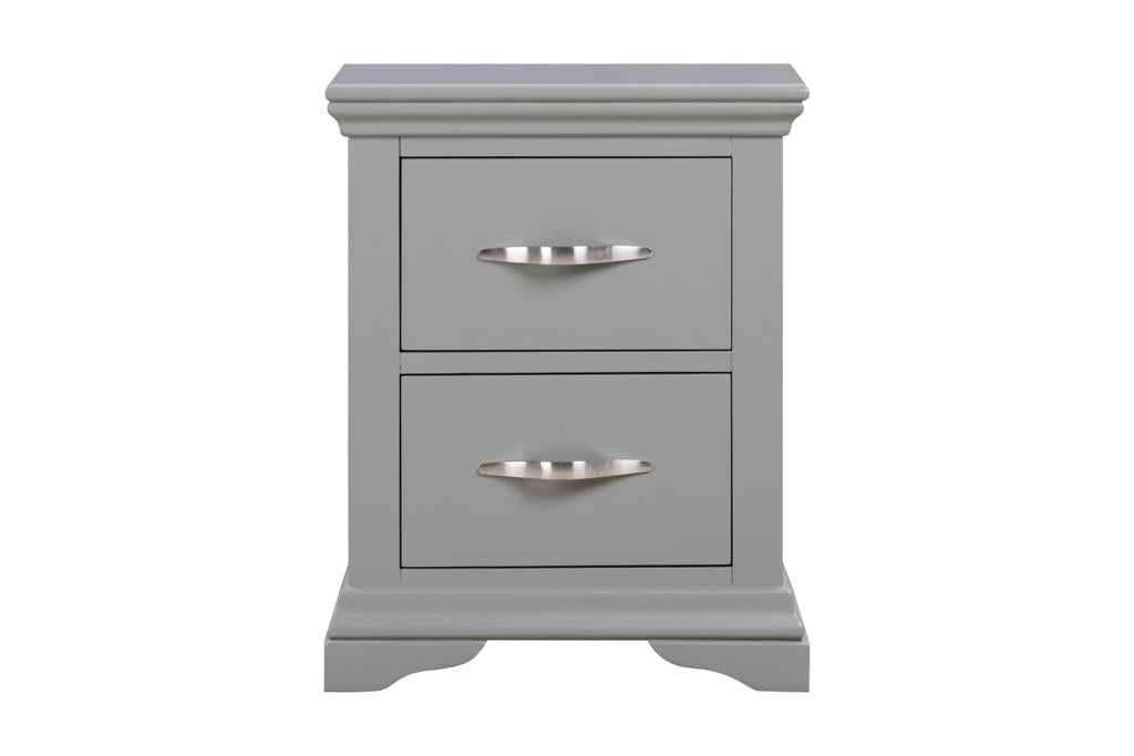 Lucca 2 Drawer bedside