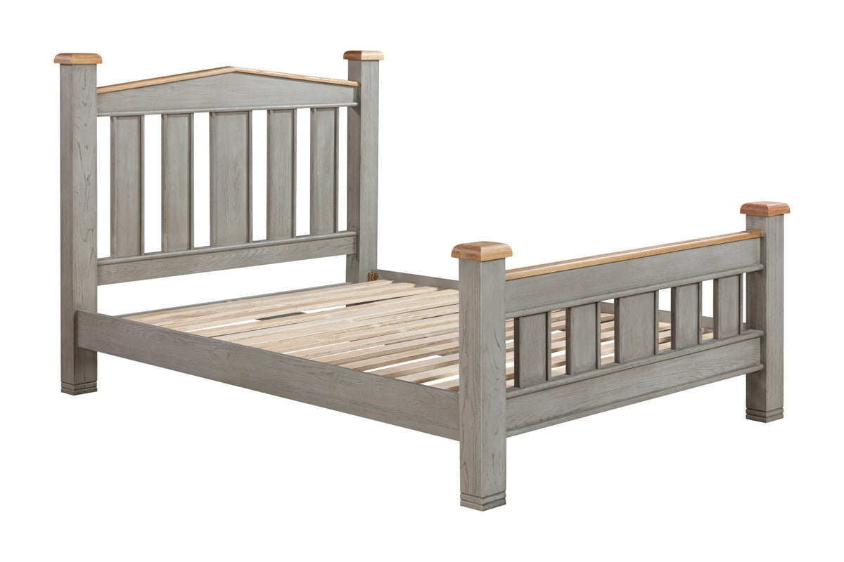 Noah Grey Oak Bed frame