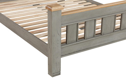 Noah Grey Oak Bed frame