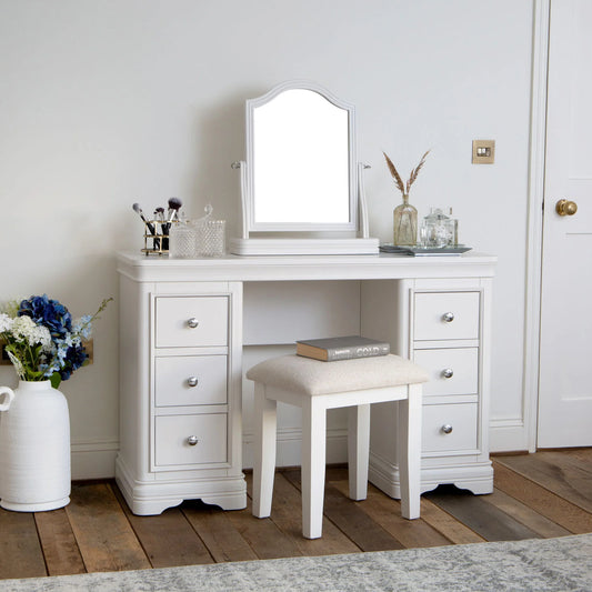 Sherborne Dressing table, Mirror & stool SET