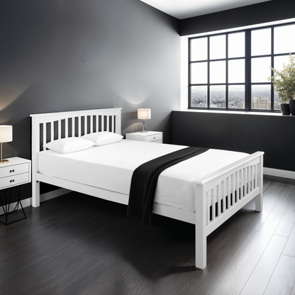 Sarah Bed frame  (Steel Mesh base)
