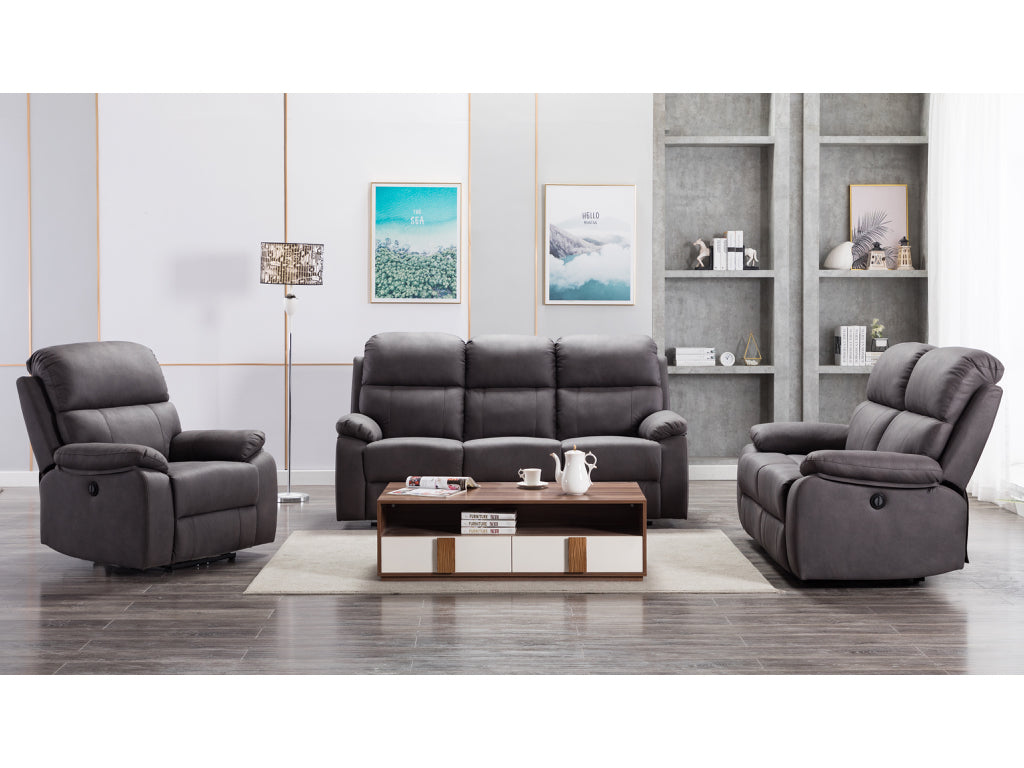 Sanford Luxury Fabric Electric Recliners