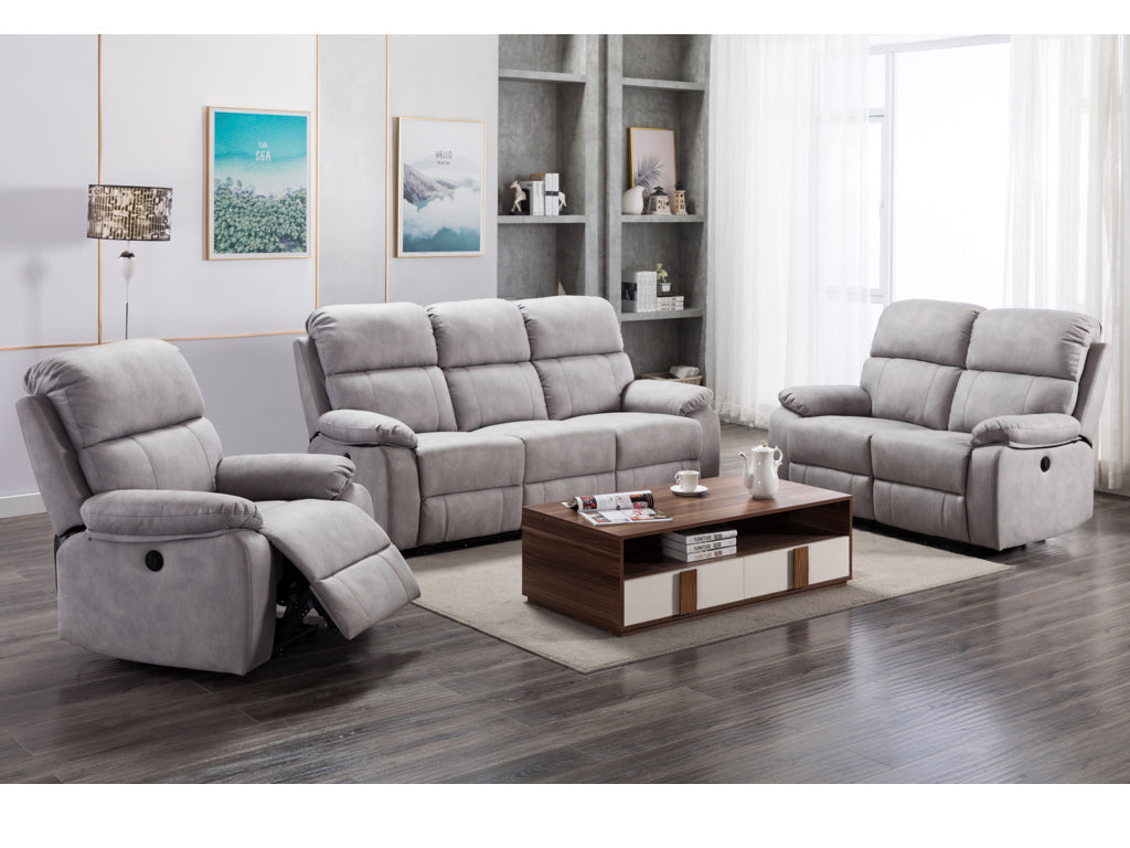 Sanford Luxury Fabric Electric Recliners