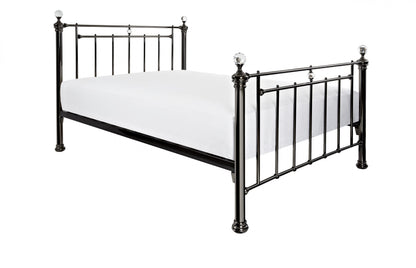 Silo Premier Bed frame -Black Nickel