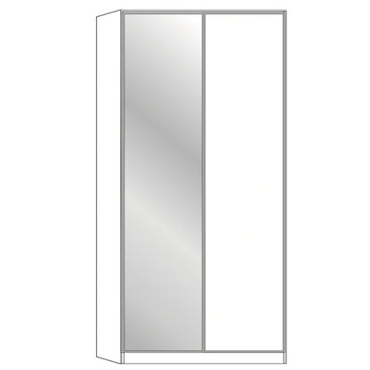 Tampa Bay 2 Door Wardrobe