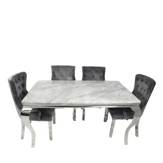 Louis marble Table & Chairs (2 sizes)